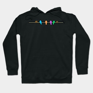 Birds on a Wire Hoodie